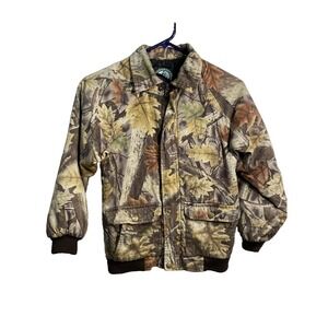 master sportsman boys camo winter coat size small
